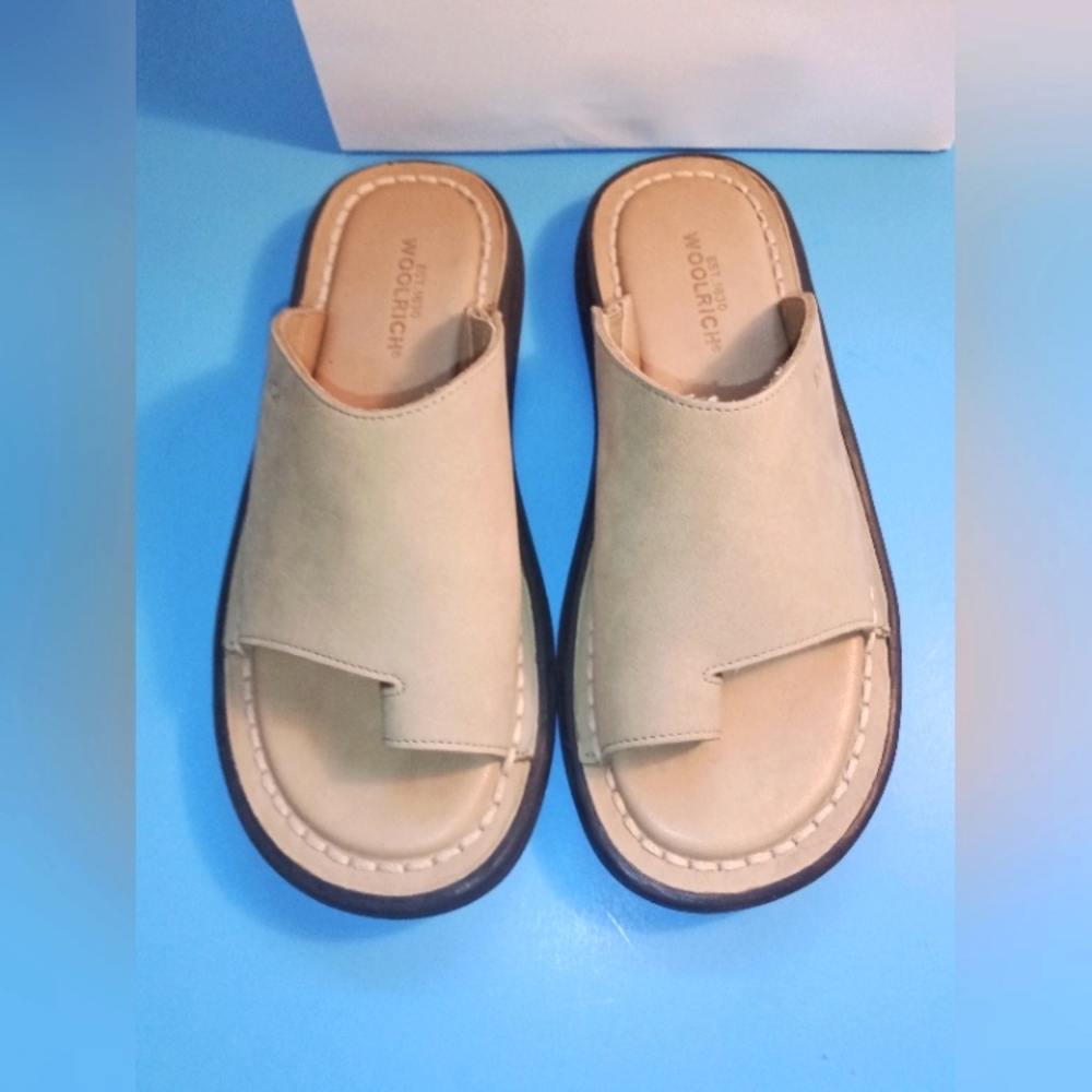Woolrich Aspen leather sandals/ shoes